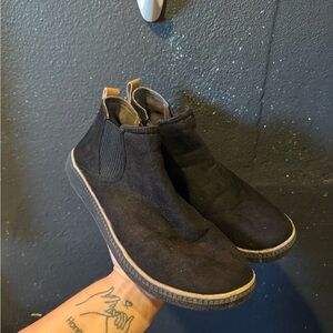 Women’s Dr. Scholls Black Slip On Ankle Boots with Stretchy Upper